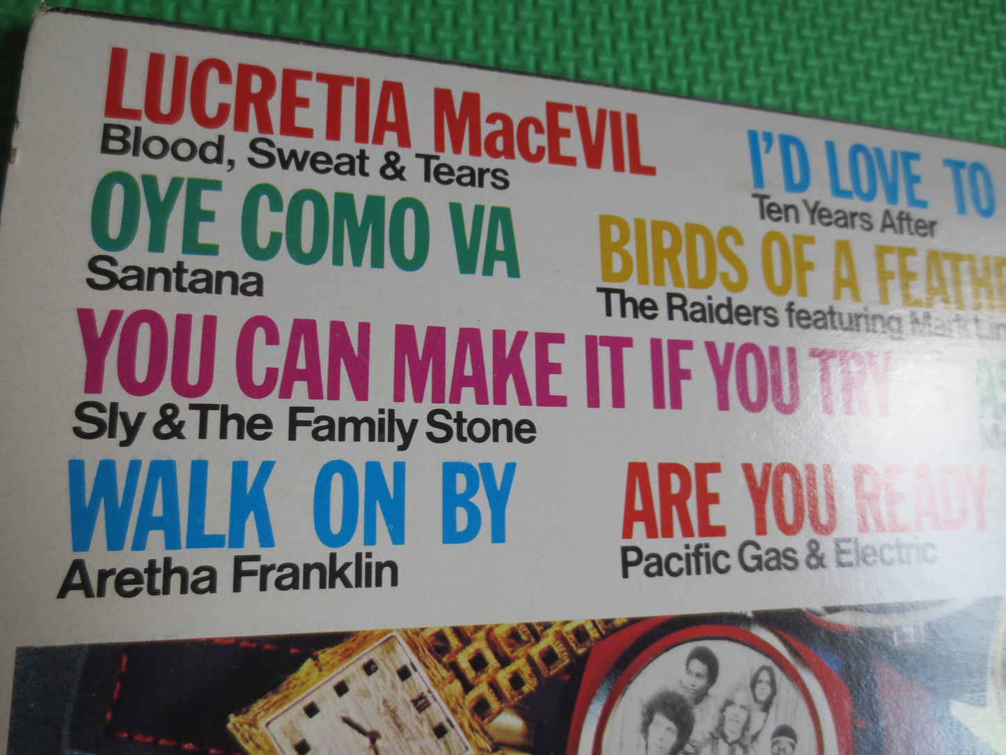 The BULOVA Un-Ripoff, BULOVA Record, NOVELTY Record, Bulova Album, Novelty Album, Novelty Lp, Rock Record, Vintage Records, 1972 Records