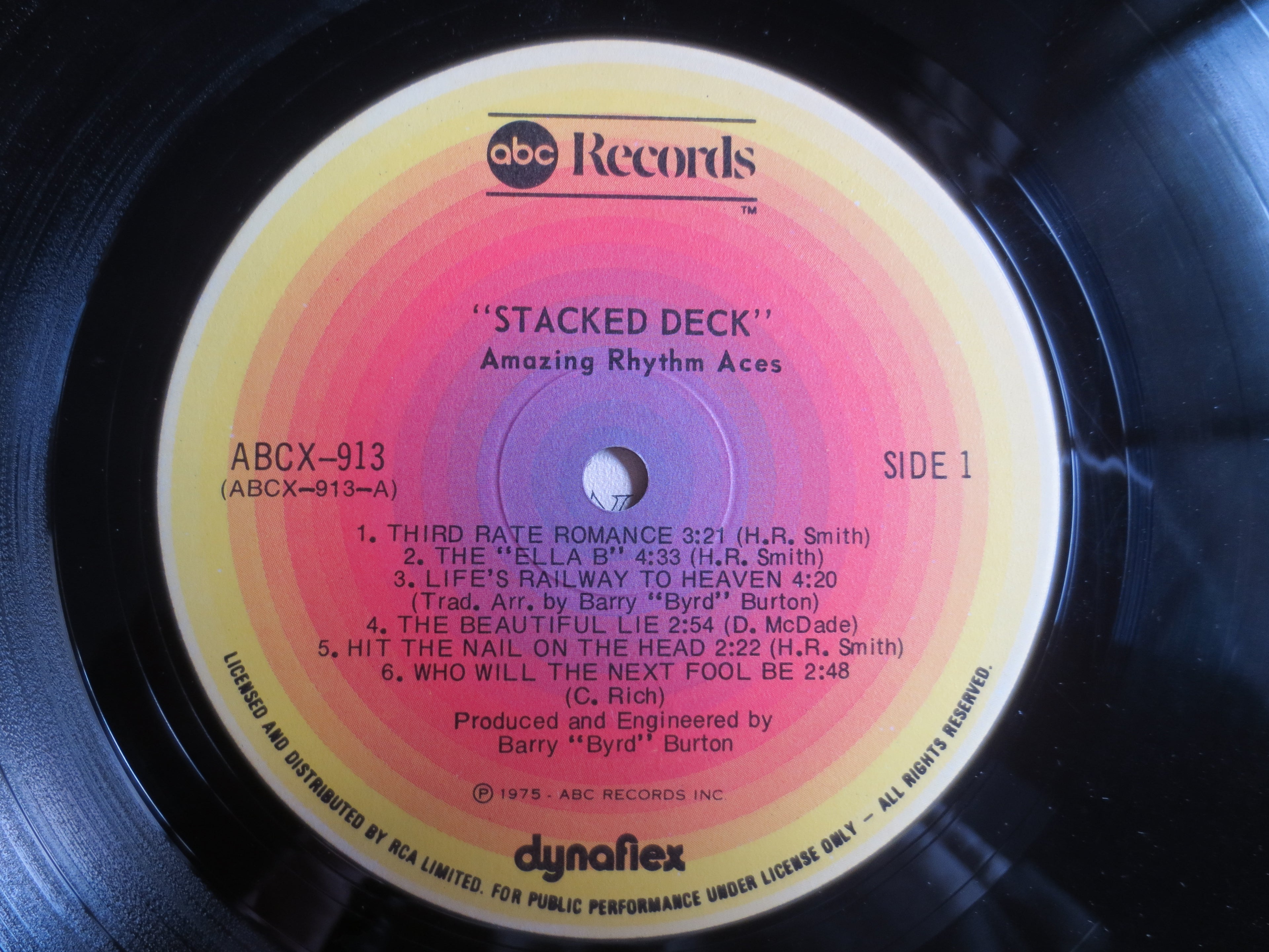 Amazing Rhythm Aces – Stacked Deck (1975) Vinyl LP