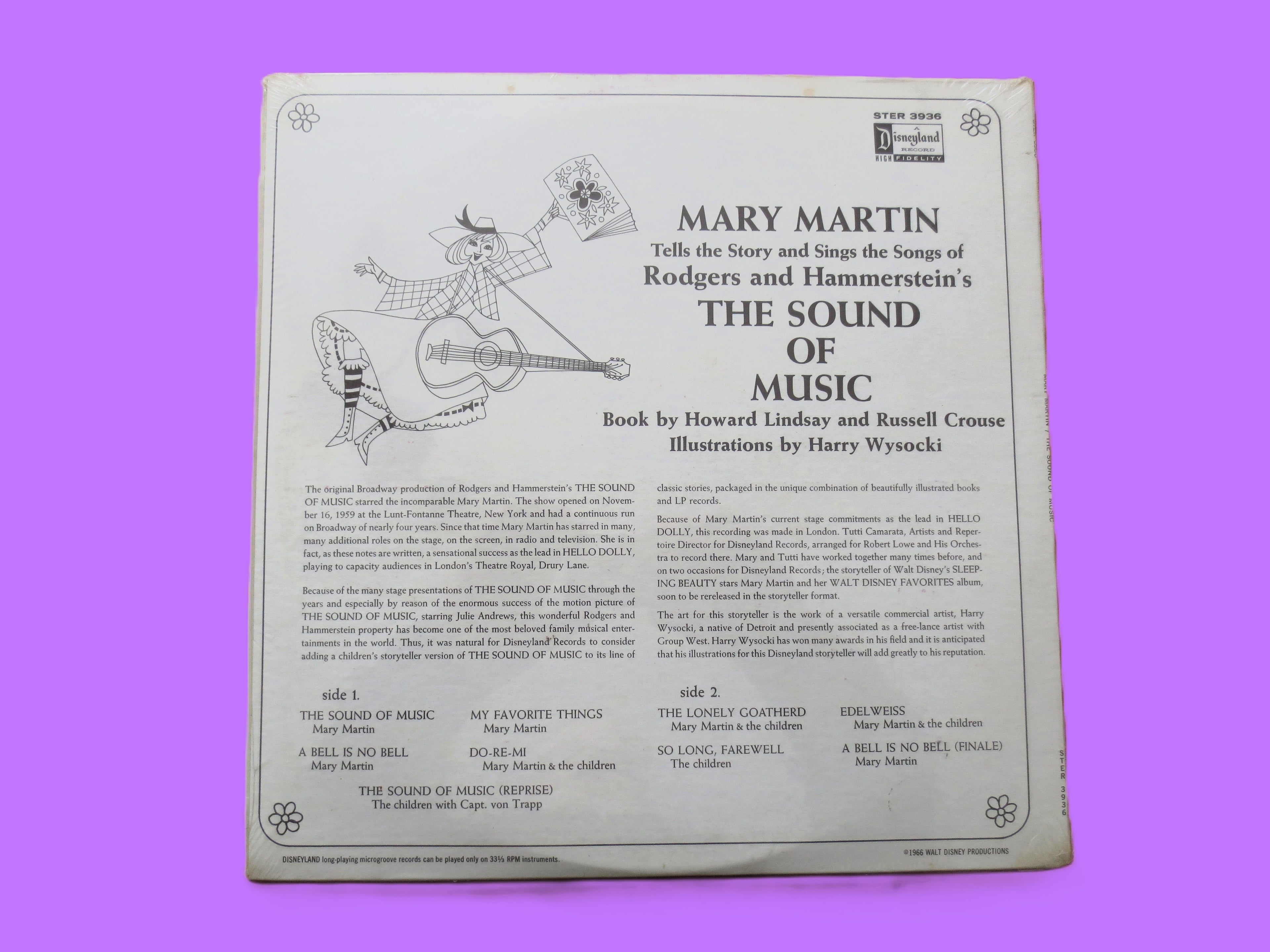 Mary Poppins – Disneyland (1966) Vinyl LP — Factory Sealed