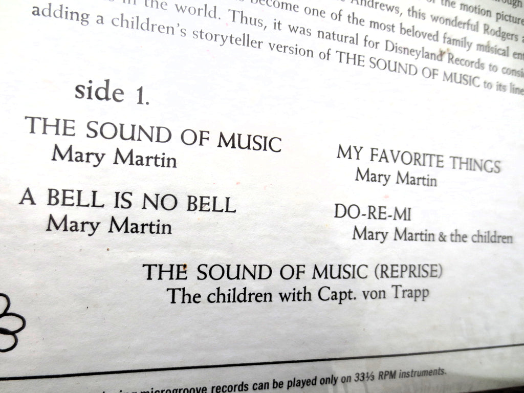 Mary Poppins – Disneyland (1966) Vinyl LP — Factory Sealed