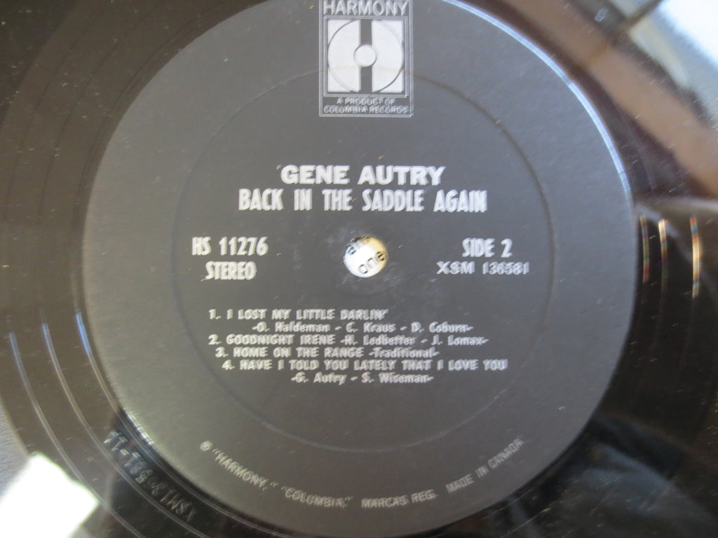 Gene Autry – Back in the Saddle Again (1966) Vinyl LP