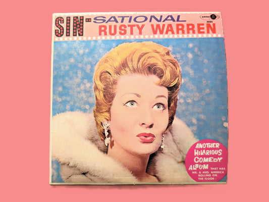 RUSTY WARREN, SINSATIONAL, Comedy Album, 1961 Record, Vinyl Lp