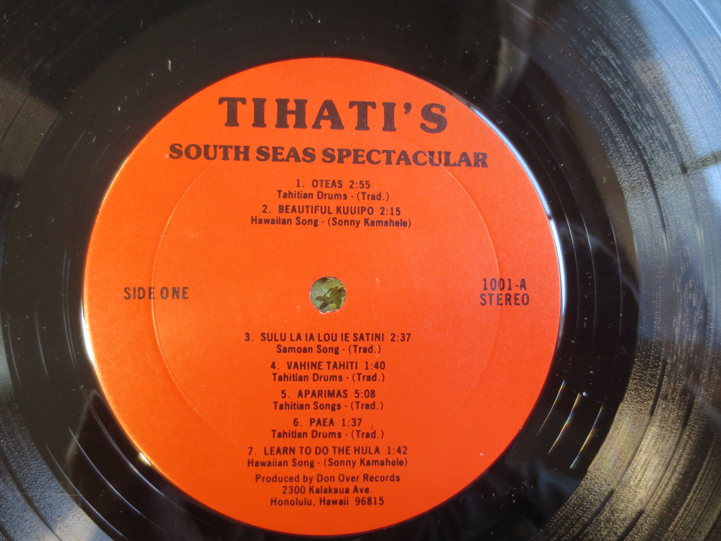 TIHATI'S South Seas SPECTACULAR, SAVAGE, Tahitian Music, Tahitian Songs, Tahitian, Hawaiian Record, Hawaiian Album, Native Lp, 1975 Records