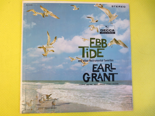 EARL GRANT, EBB Tide, Earl Grant Record, Earl Grant Album, Earl Grant Lp, Jazz Record, Jazz Album, Vintage Records, Jazz Lp, 1961 Records