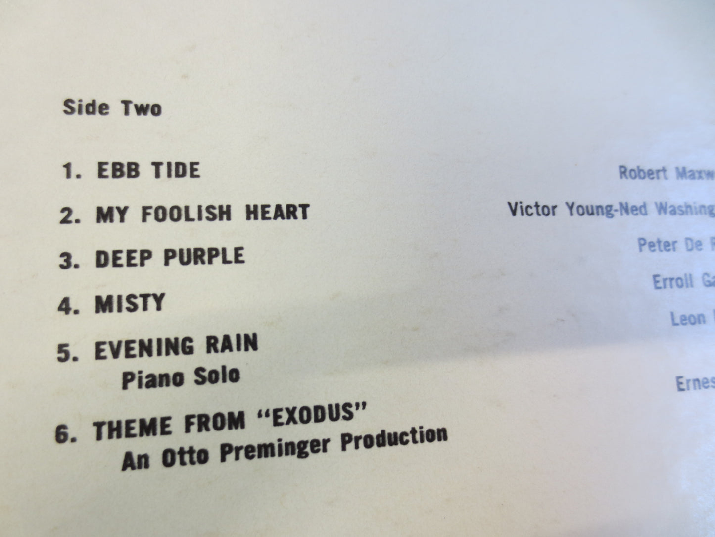 EARL GRANT, EBB Tide, Earl Grant Record, Earl Grant Album, Earl Grant Lp, Jazz Record, Jazz Album, Vintage Records, Jazz Lp, 1961 Records