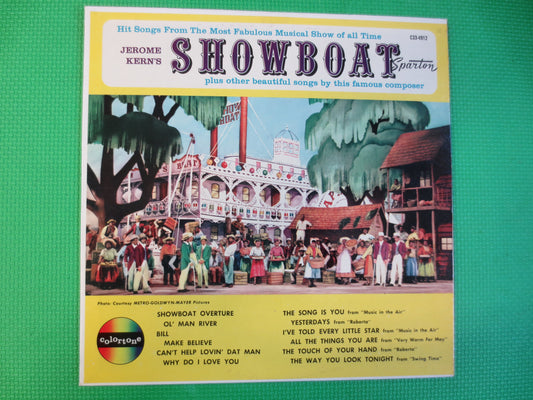 SHOWBOAT Soundtrack, SHOWBOAT Record, SHOWBOAT Album, Vintage Vinyl, Musical Soundtrack, Vintage Album, Vinyl Records, Vintage Records, lps