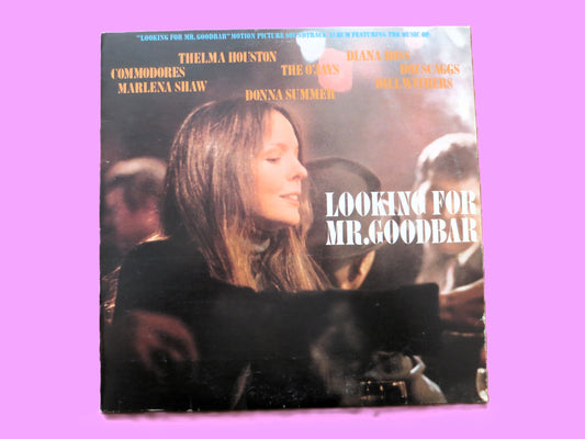 LOOKING For MR GOODBAR, Movie Soundtrack, Vintage Album, 1977 Records, Vinyl Lp