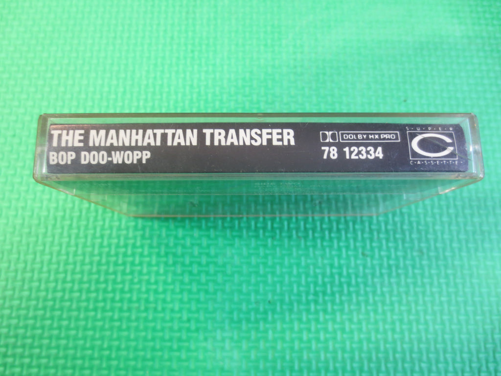 The MANHATTAN TRANSFER, Bop Doo-Wopp Acapella, 1984 Cassette Tape, Vintage Cassette