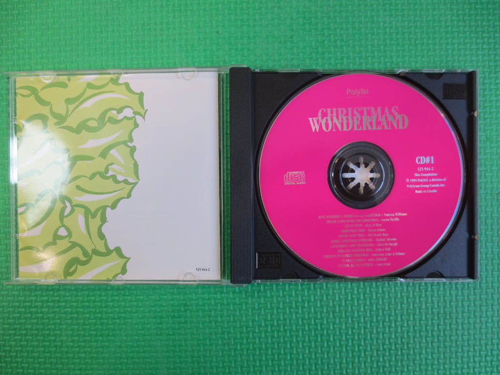 CHRISTMAS WONDERLAND, Amy Grant, Beach Boys, 1995 Compact Disc, Vintage Cd