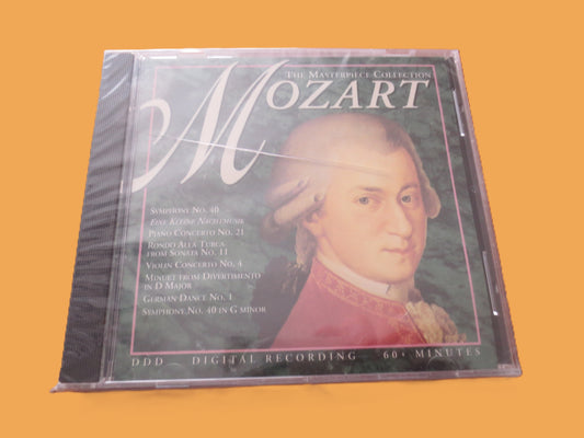 MOZART, Factory SEALED, Classical Music, 1996 Compact Disc, Vintage Cd
