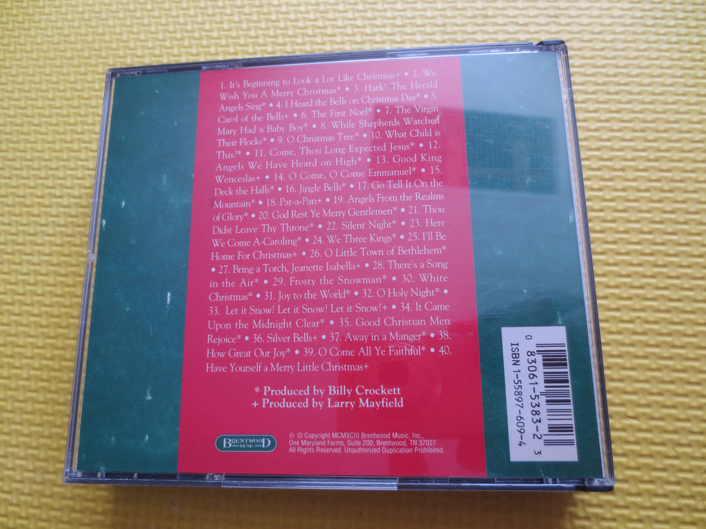 40 CHRISTMAS CLASSICS, 2 CHRISTMAS Disc's, 1991 Compact Disc, Vintage Cd