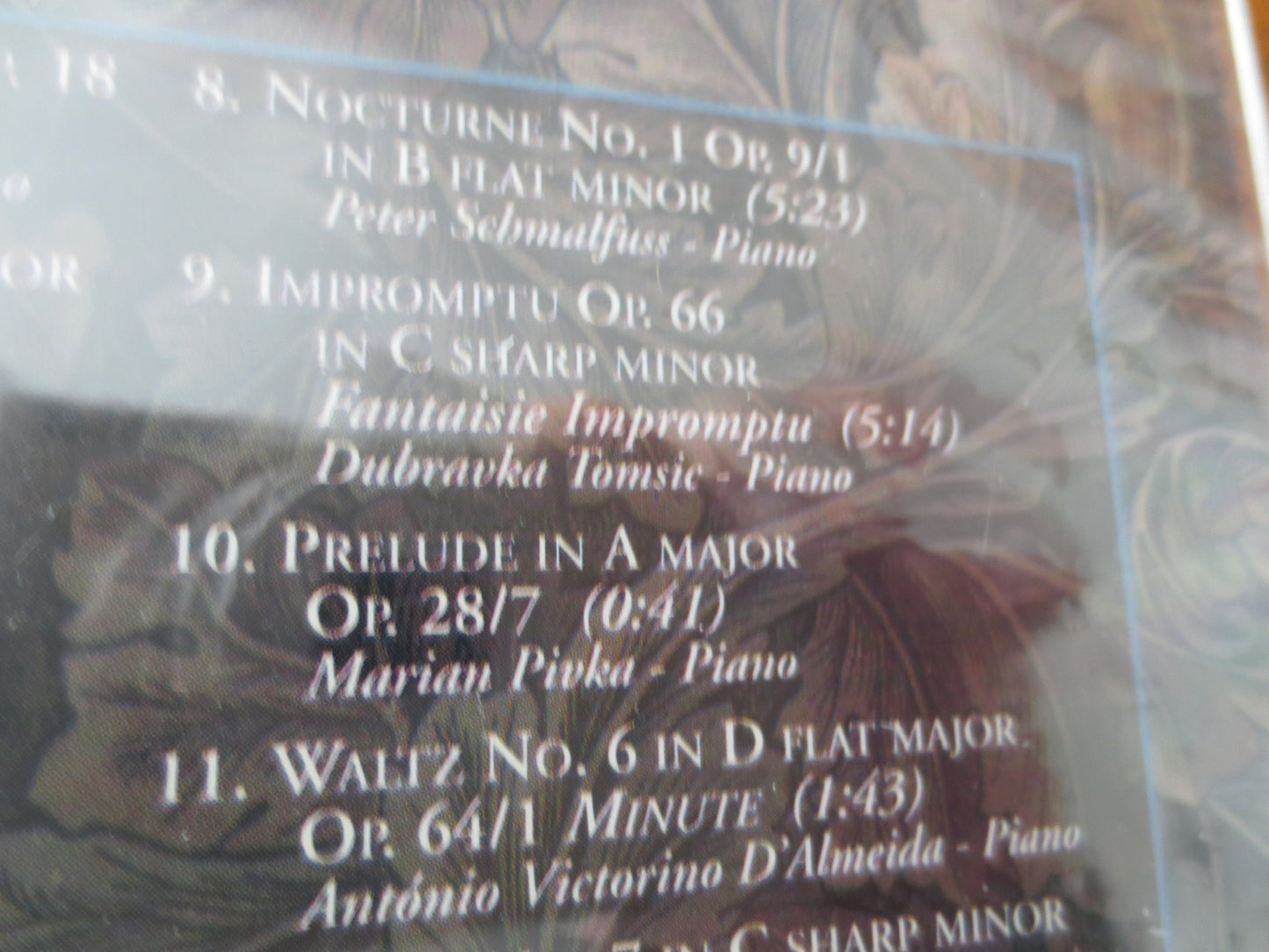 FREDERIC CHOPIN, Factory SEALED, Capitol Sings, 1990 Compact Disc, Vintage Cd