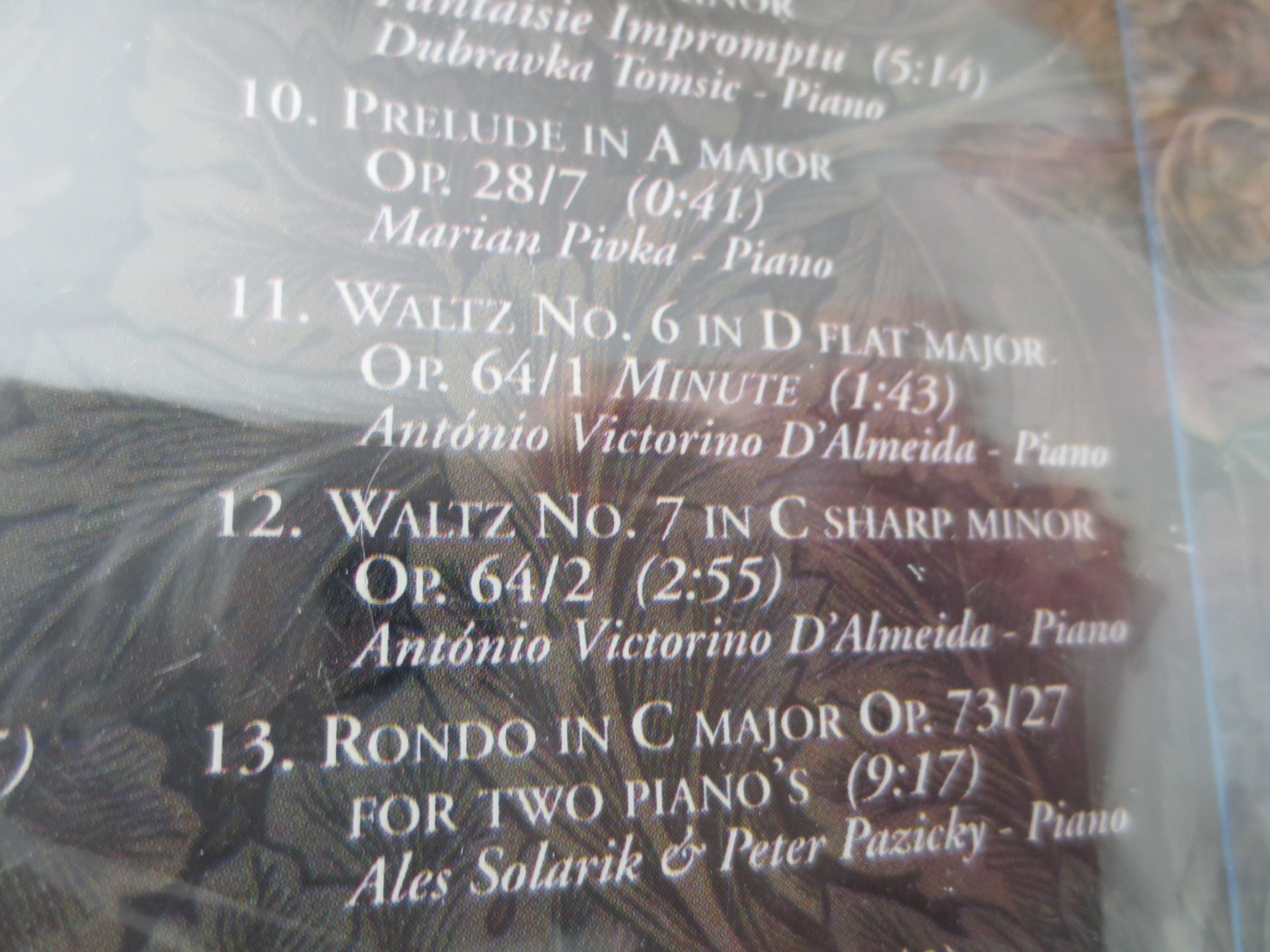 Frédéric Chopin – Chopin 1810–1849 (c.1990) CD — Factory Sealed