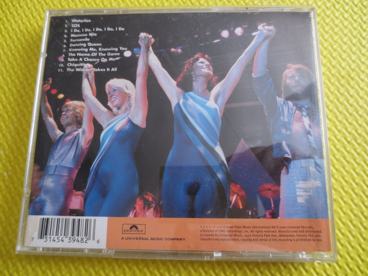 ABBA, MILLENNIUM COLLECTION, Abba Cd, Abba Music, Abba Hits Cd, Abba Songs, Pop Music Cd, Abba Album, Disco, Vintage Cds, 1992 Compact Discs