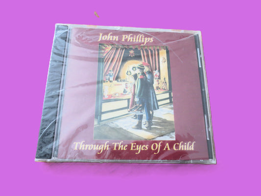 JOHN PHILLIPS, Through the Eyes of a Child, CHRISTMAS Music, 2003 Compact Disc, Vintage Cd