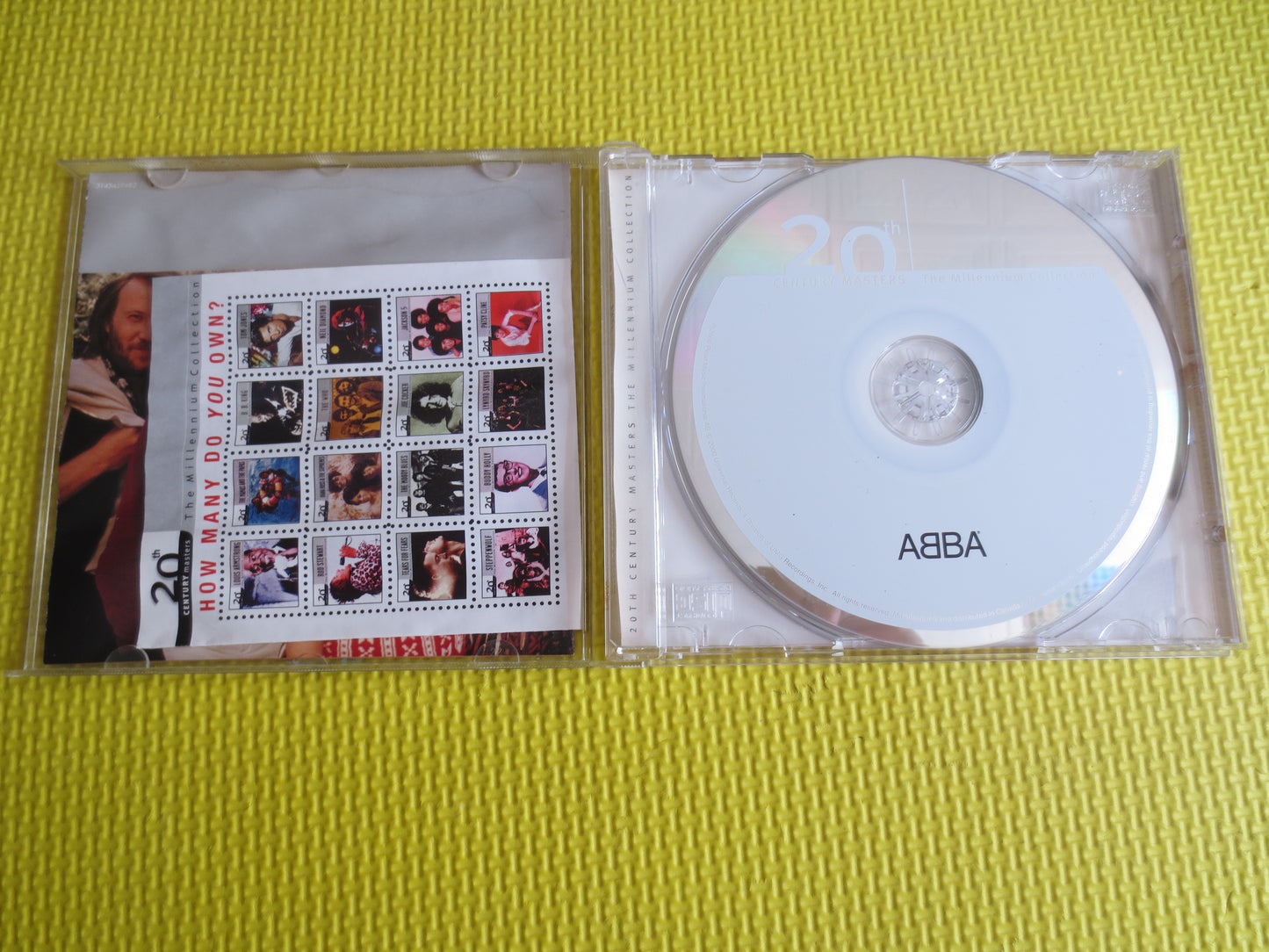 ABBA, MILLENNIUM COLLECTION, Abba Cd, Abba Music, Abba Hits Cd, Abba Songs, Pop Music Cd, Abba Album, Disco, Vintage Cds, 1992 Compact Discs