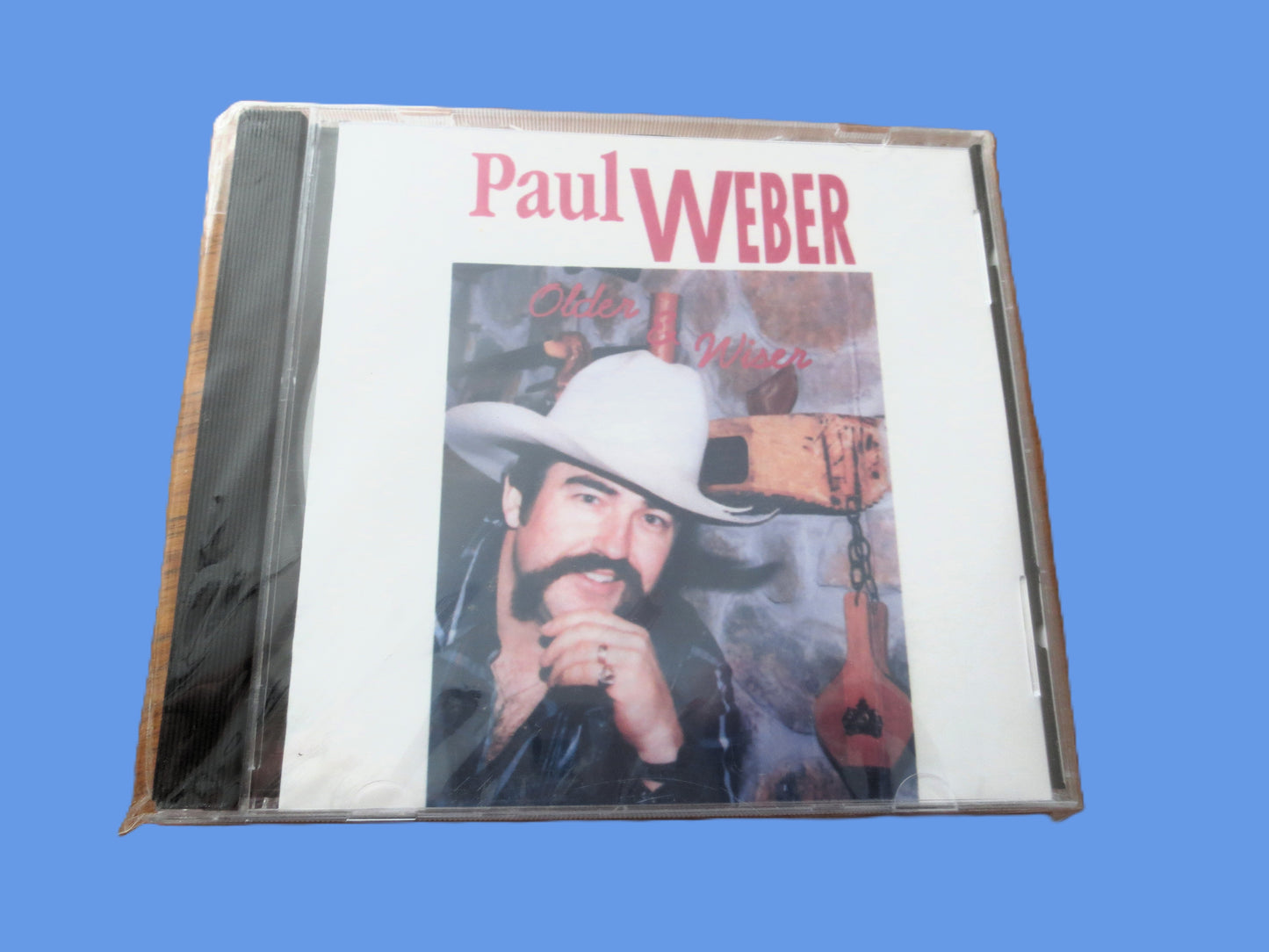PAUL WEBER, Factory SEALED, Older and Wiser, 1991 Compact Disc, Vintage Cd