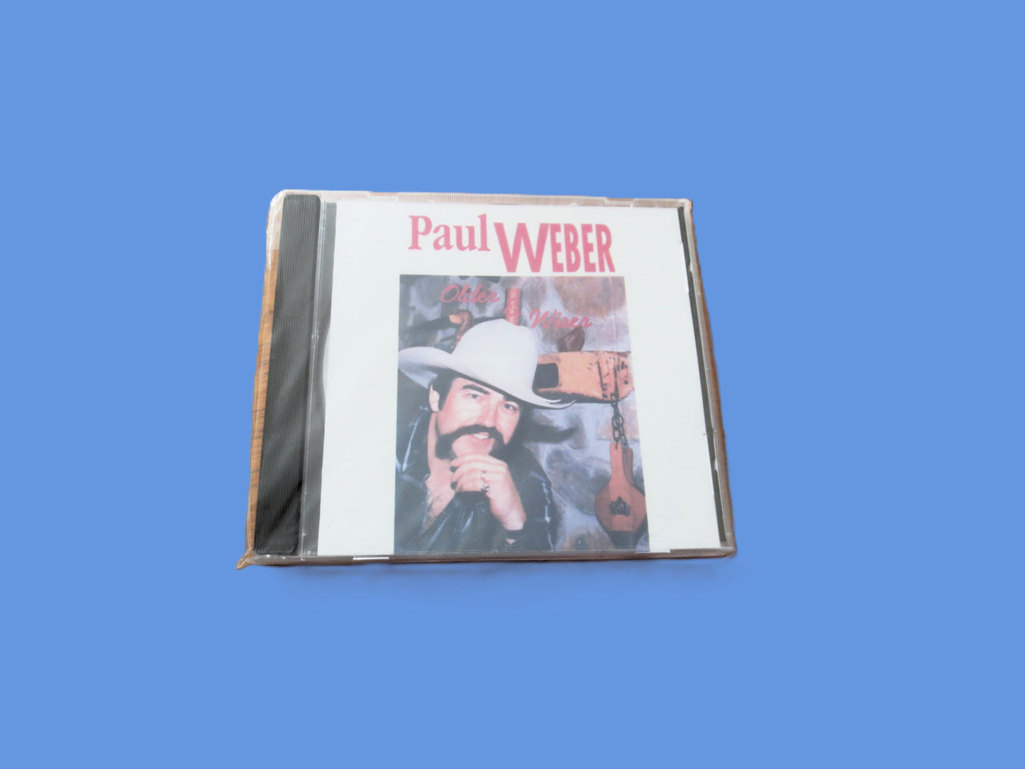 PAUL WEBER, Factory SEALED, Older and Wiser, 1991 Compact Disc, Vintage Cd