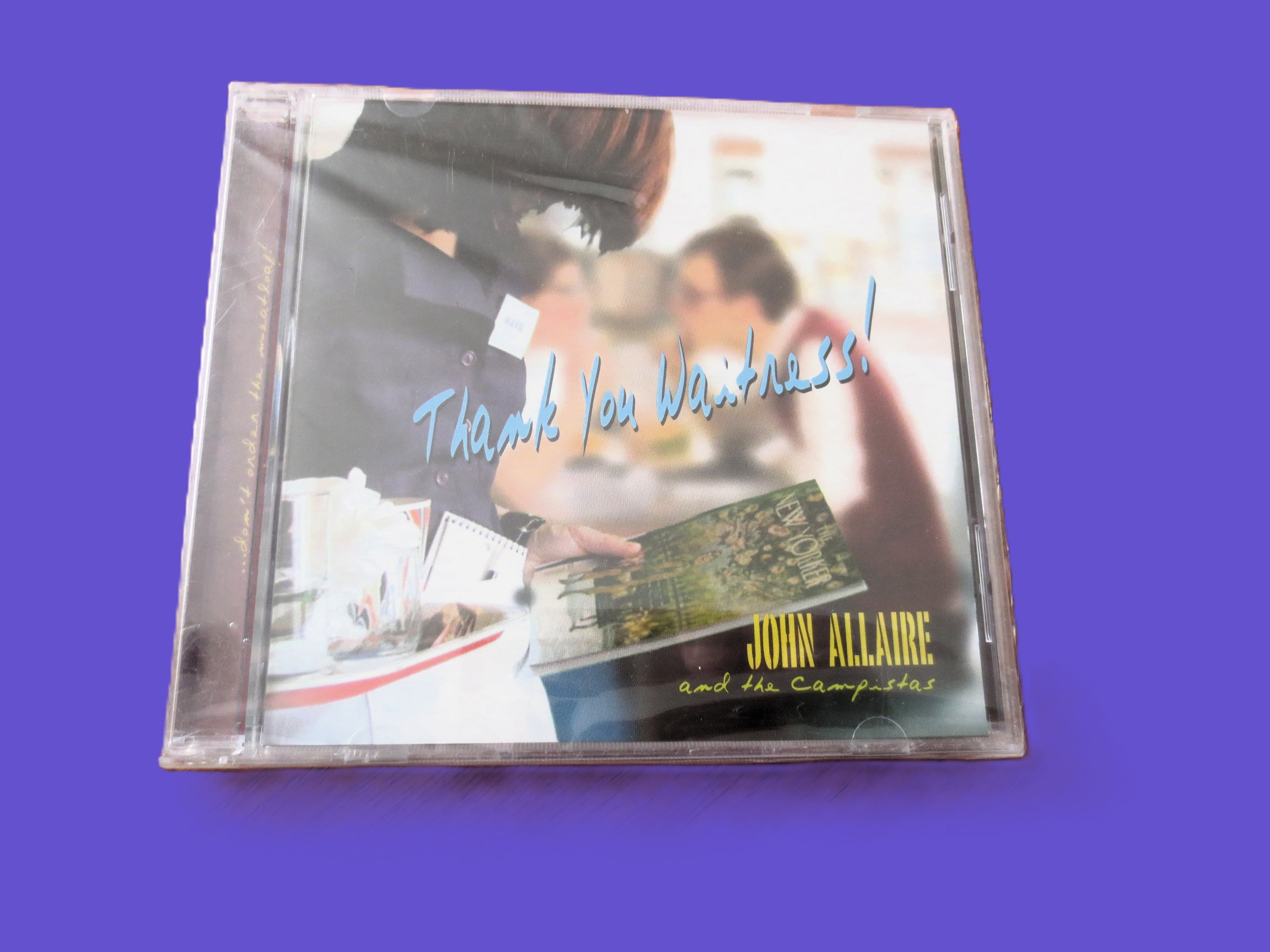 John Allaire and the Campsites – Thank You Waitress (2005) CD — Factory Sealed