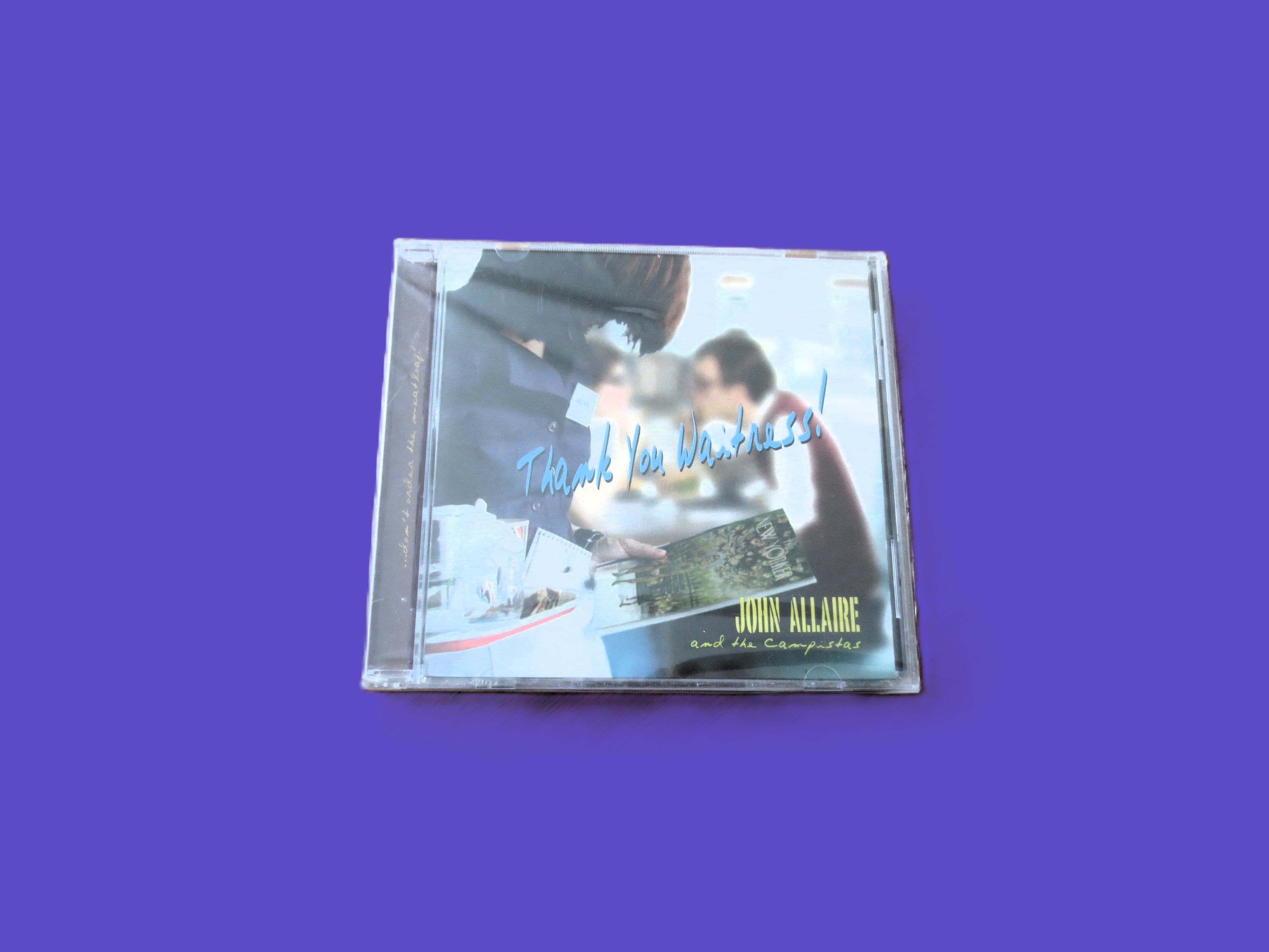 John Allaire and the Campsites – Thank You Waitress (2005) CD — Factory Sealed