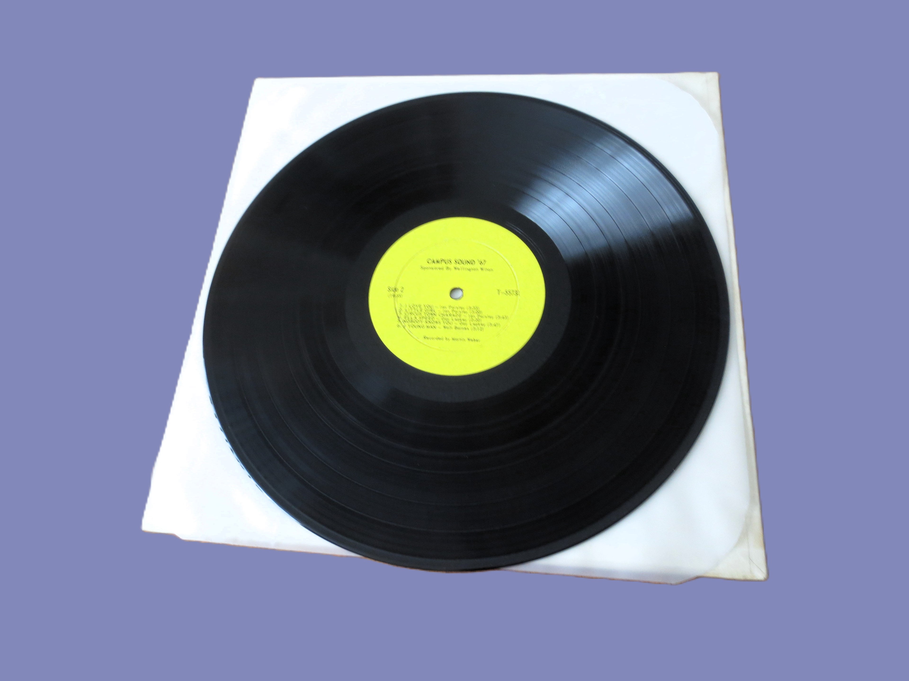 CAMPUS SOUND '67, Folk Music, RARE Vintage Album, Vinyl Lp