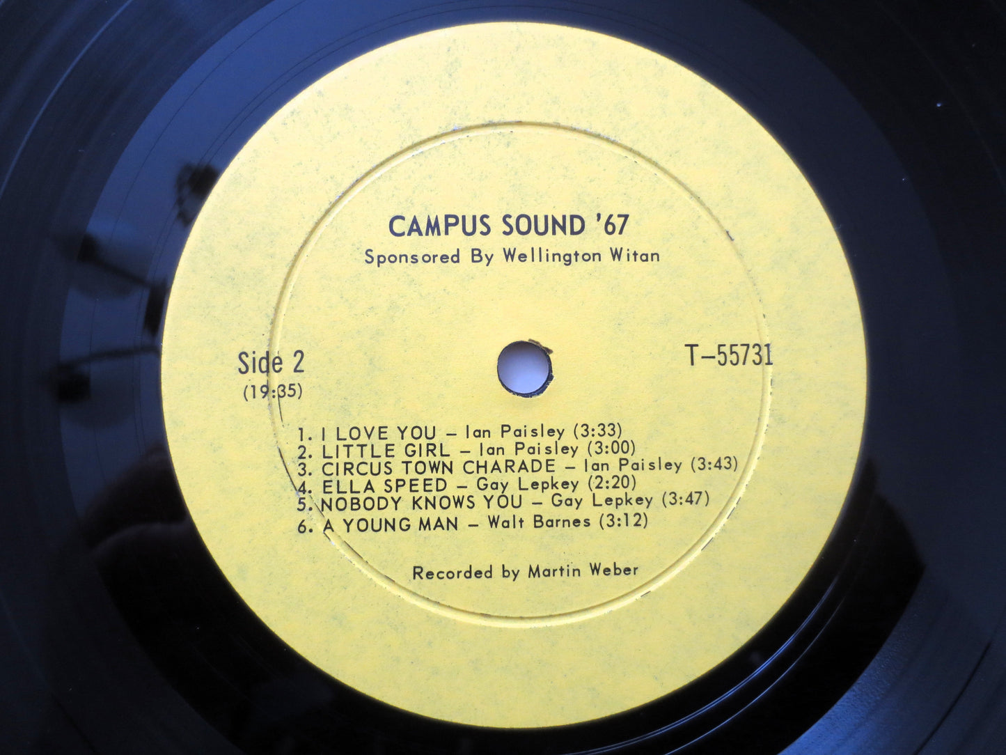 CAMPUS SOUND '67, Folk Music, RARE Vintage Album, Vinyl Lp