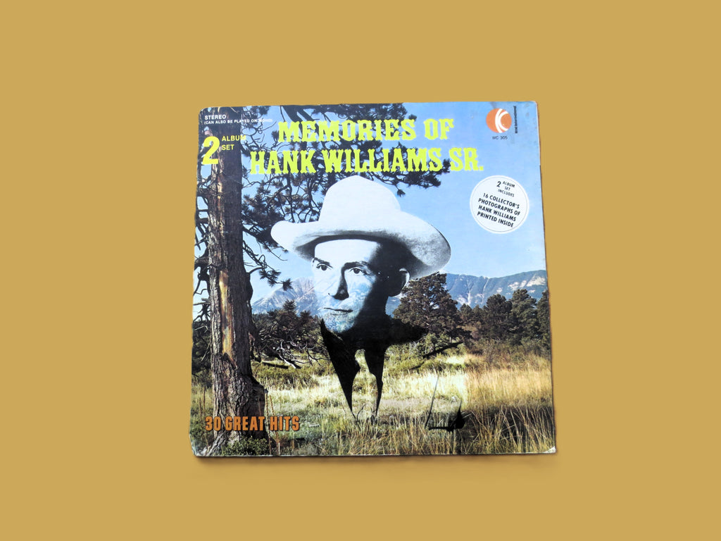 Hank Williams – Memories (K-Tel, 1973) Vinyl 2xLP