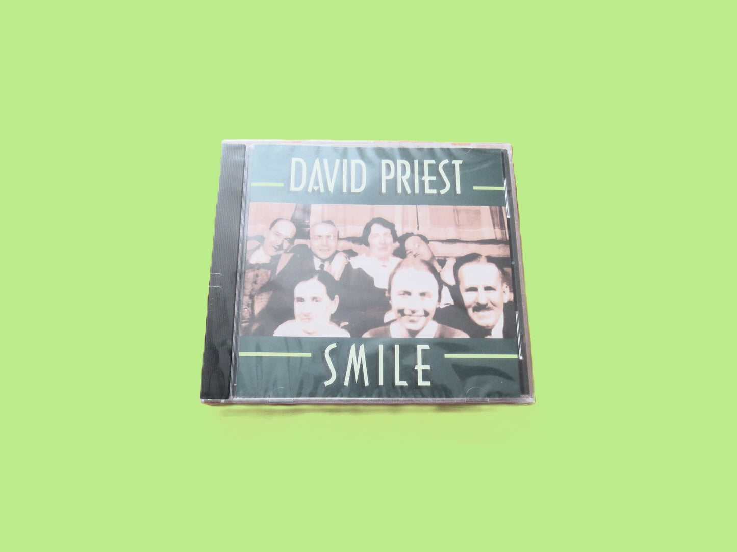 DAVID PRIEST, Factory SEALED, Smile, 2002 Compact Disc, Vintage Cd