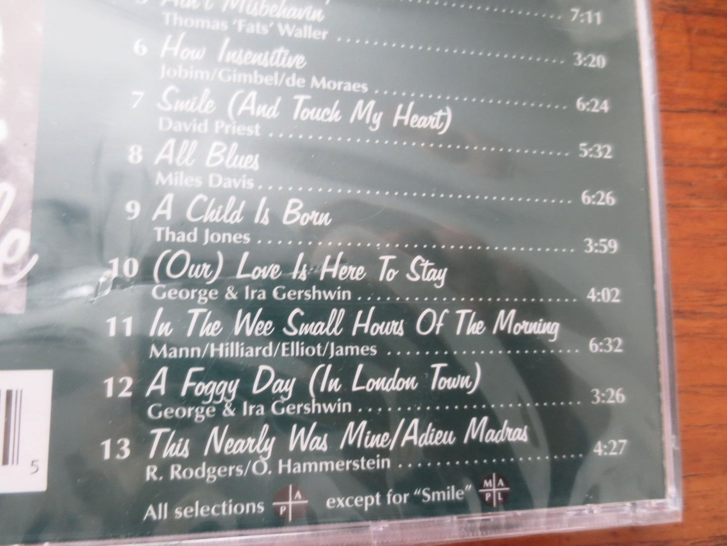 DAVID PRIEST, Factory SEALED, Smile, 2002 Compact Disc, Vintage Cd