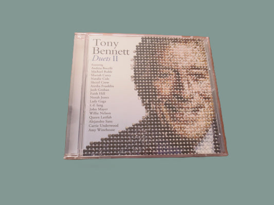 TONY BENNETT, DUETS II, Jazz, Big Band Music, 2011 Compact Disc, Vintage Cd