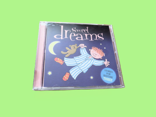 SWEET DREAMS, Stories for Bedtime, Volume Three, Children's Story, 2004 Compact Disc, Vintage Cd