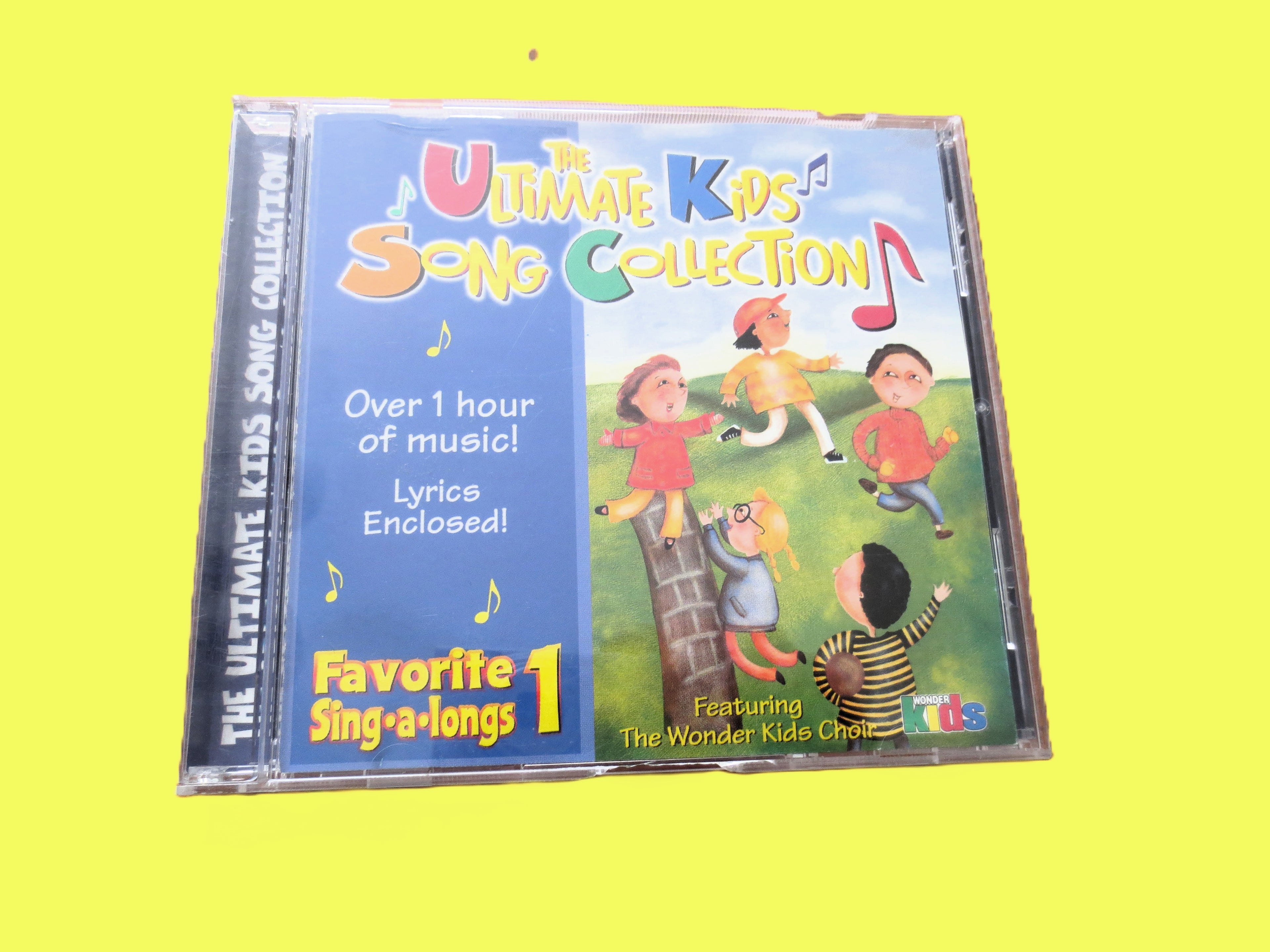 The Ultimate KIDS SONG COLLECTION, Volume 1, Children's Music, 2000 Compact Disc, Vintage Cd