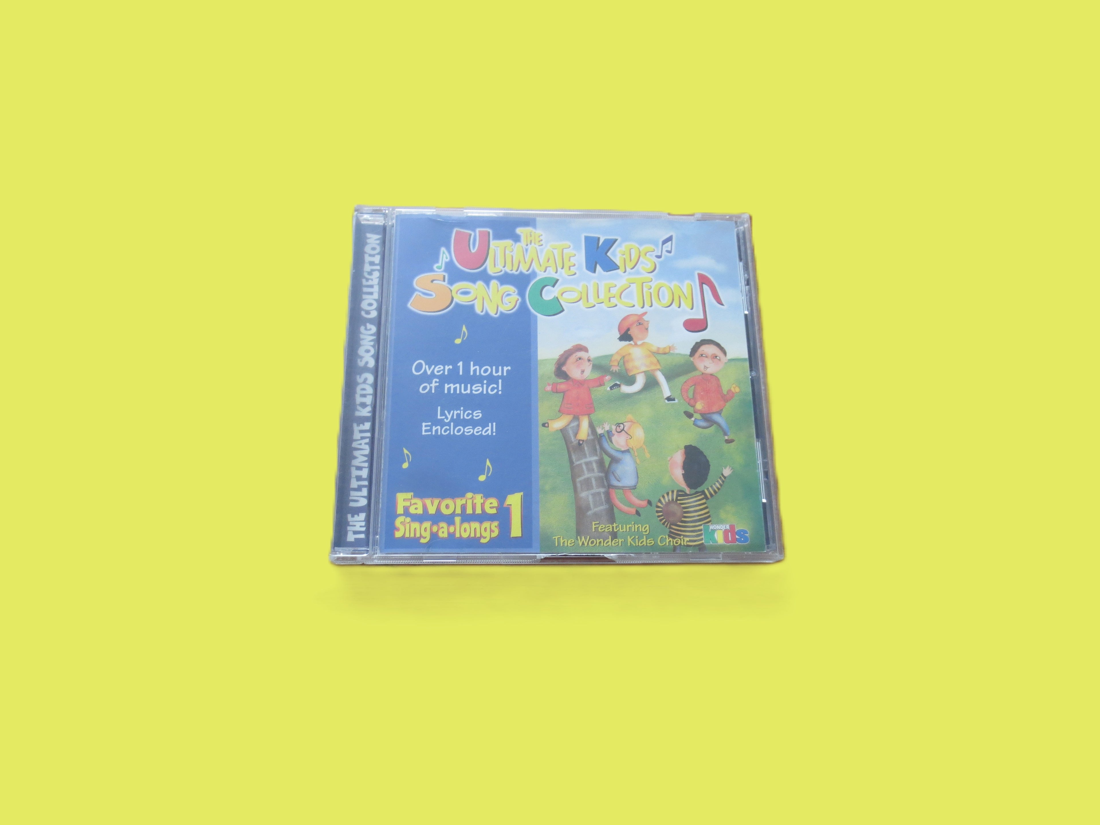 The Ultimate KIDS SONG COLLECTION, Volume 1, Children's Music, 2000 Compact Disc, Vintage Cd
