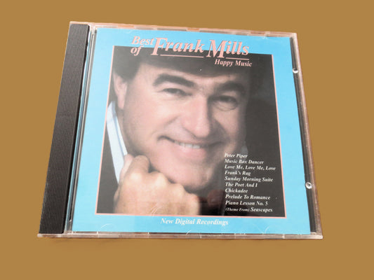 FRANK MILLS, Happy Music, 1994 Compact Disc, Vintage Cd