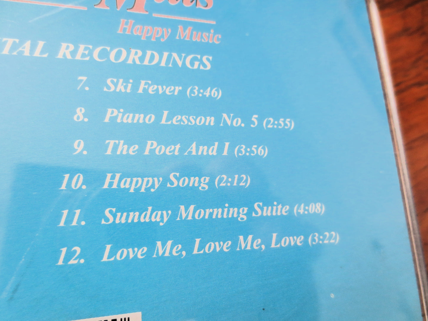 FRANK MILLS, Happy Music, 1994 Compact Disc, Vintage Cd