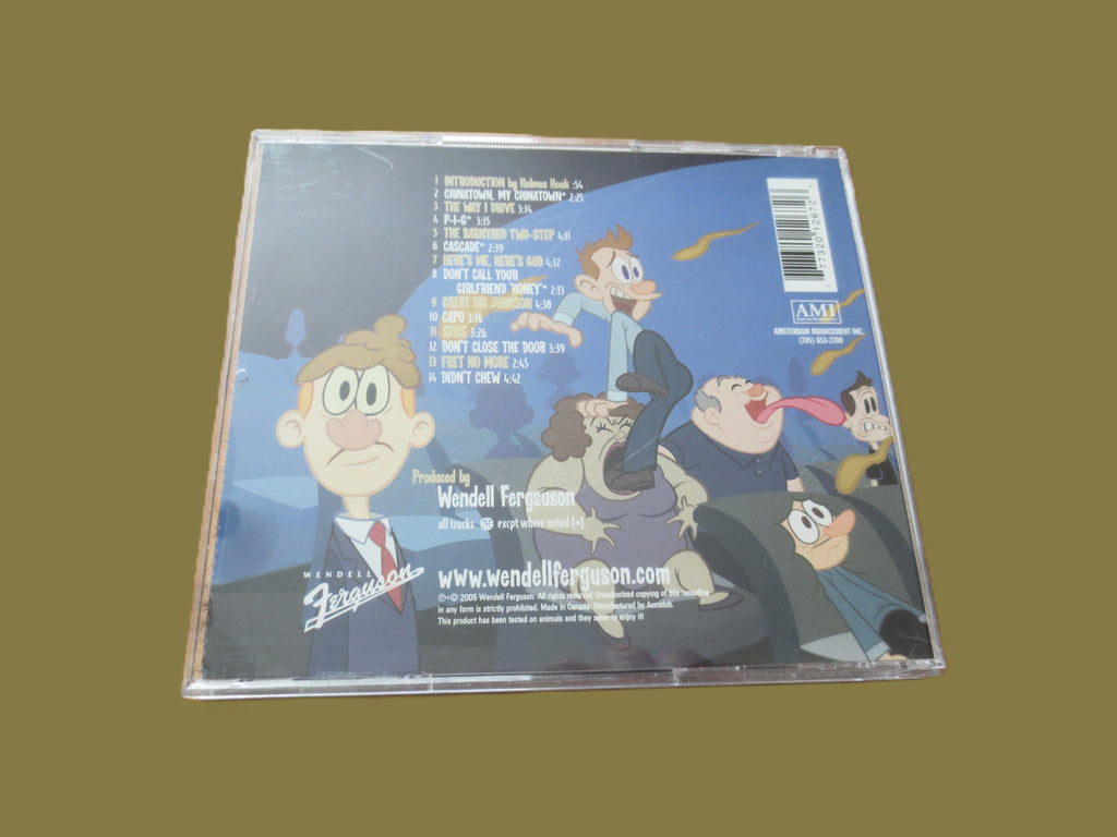 WENDELL FERGUSON, AUTOGRAPHED, Live - The Shit Hits The Fans, 2005 Compact Disc, Vintage Cd