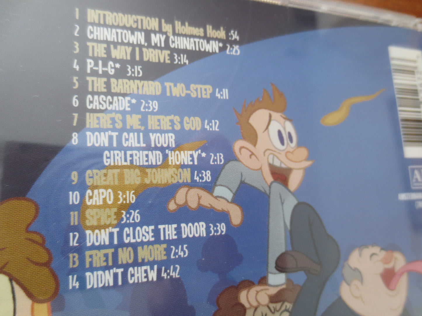 WENDELL FERGUSON, AUTOGRAPHED, Live - The Shit Hits The Fans, 2005 Compact Disc, Vintage Cd