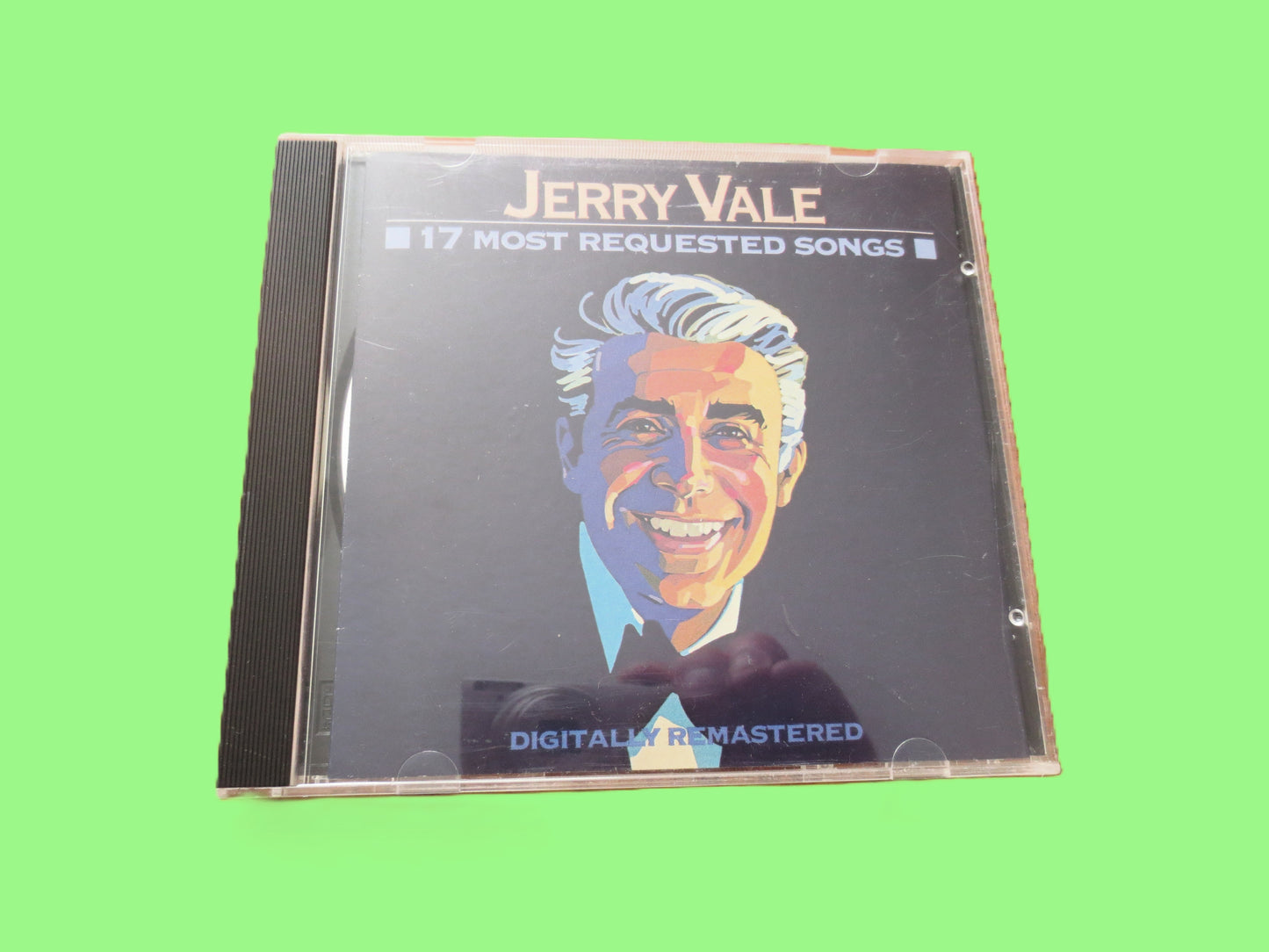 JERRY VALE, 17 Most Requested Songs, 1986 Compact Disc, Vintage Cd