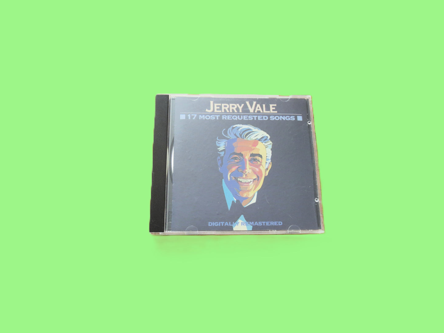 JERRY VALE, 17 Most Requested Songs, 1986 Compact Disc, Vintage Cd