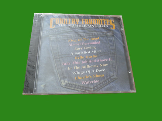 COUNTRY FAVORITES, Factory SEALED, 1995 Compact Disc, Vintage Cd