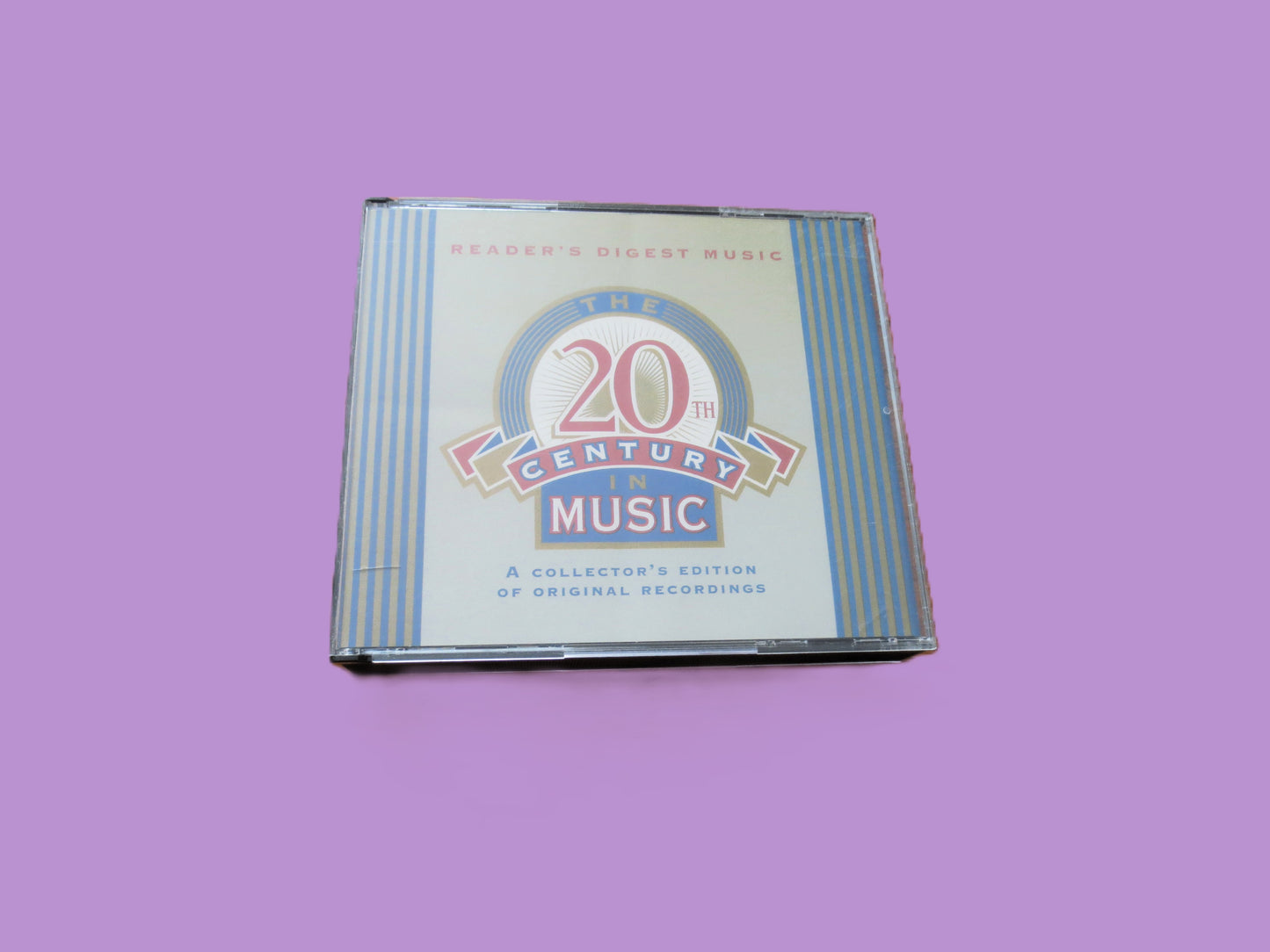 20th Century in Music, READERS DIGEST, Double Disc, 2000 Compact Disc, Vintage Cd