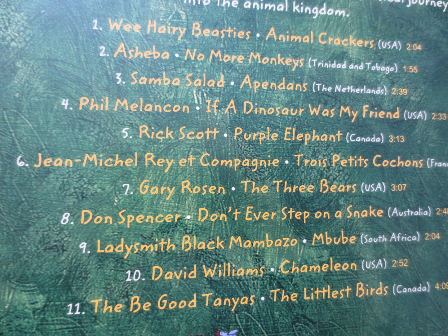 ANIMAL PLAYGROUND, Children's Music, 2015 Compact Disc, Vintage Cd