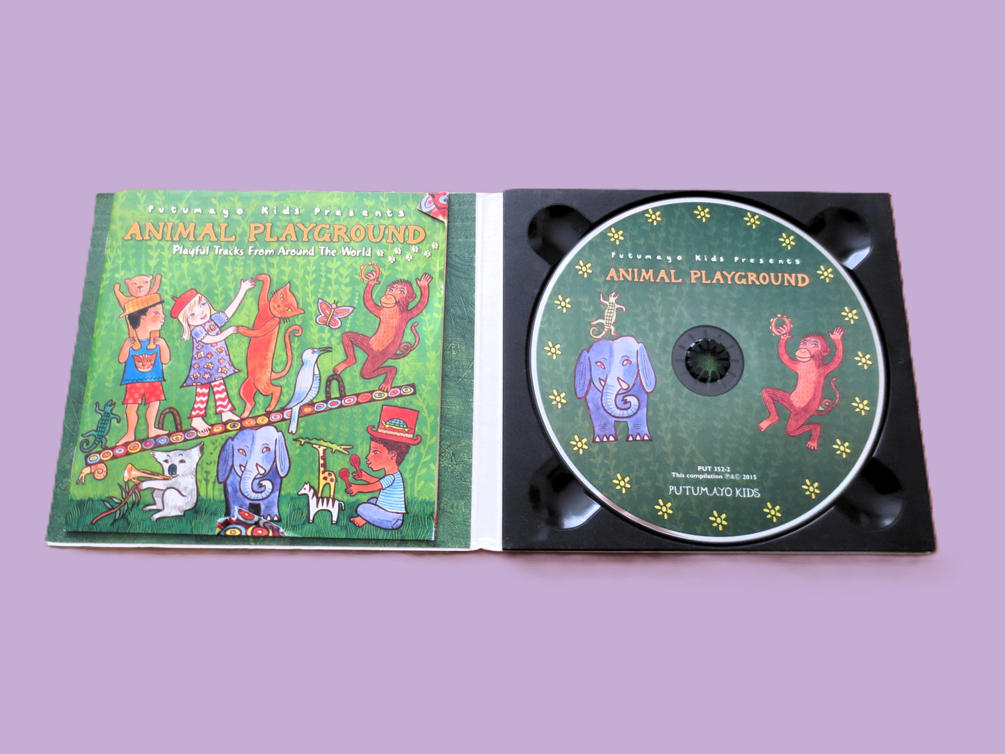 ANIMAL PLAYGROUND, Children's Music, 2015 Compact Disc, Vintage Cd