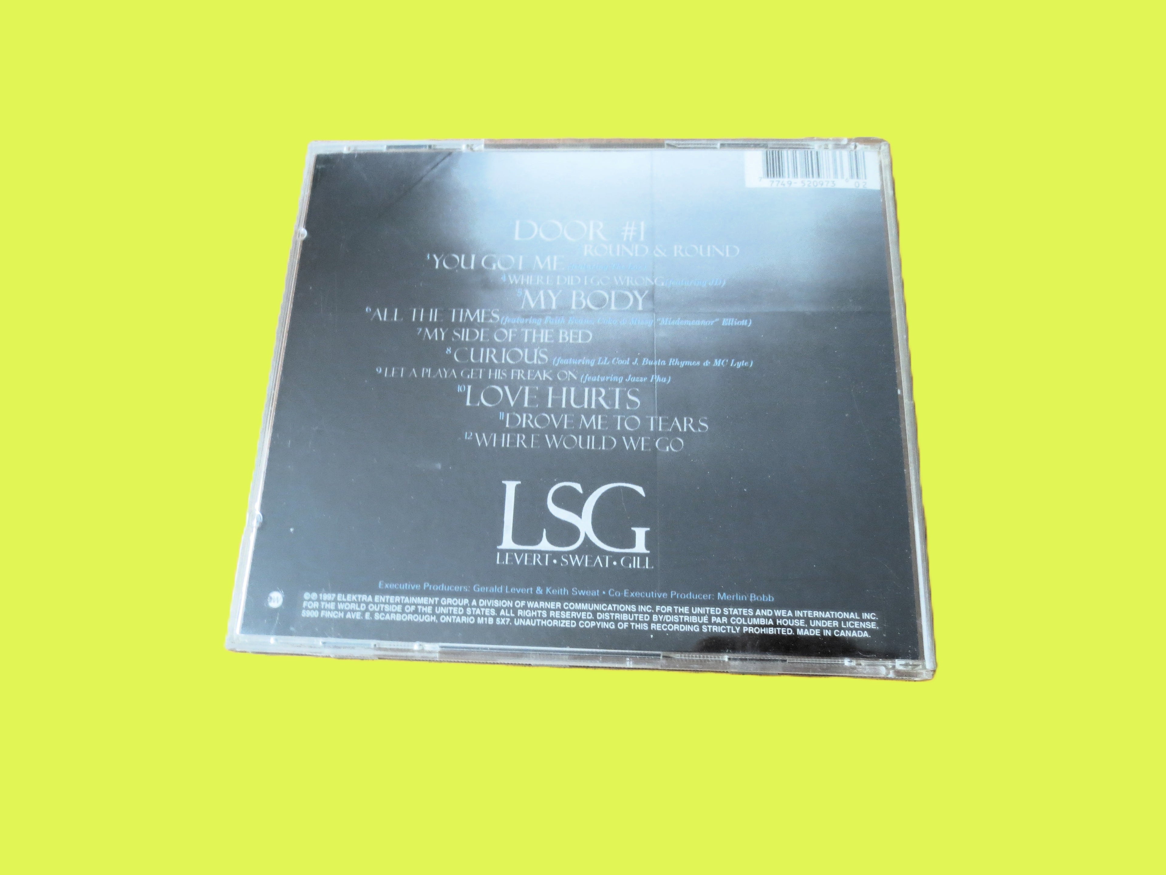 LSG, Levert - Sweat - Gill, 1997 Compact Disc, Vintage Cd