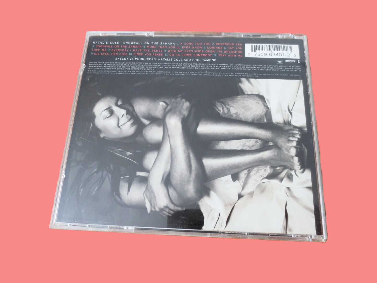NATALIE COLE, Snowfall on the Sahara, 1999 Compact Disc, Vintage Cd