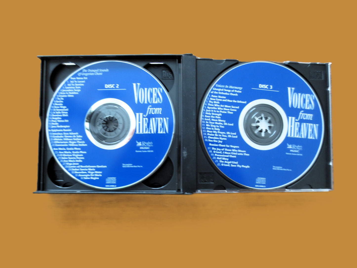 VOICES for HEAVEN, Readers Digest, 3 Disc's, 2003 Compact Disc, Vintage Cd