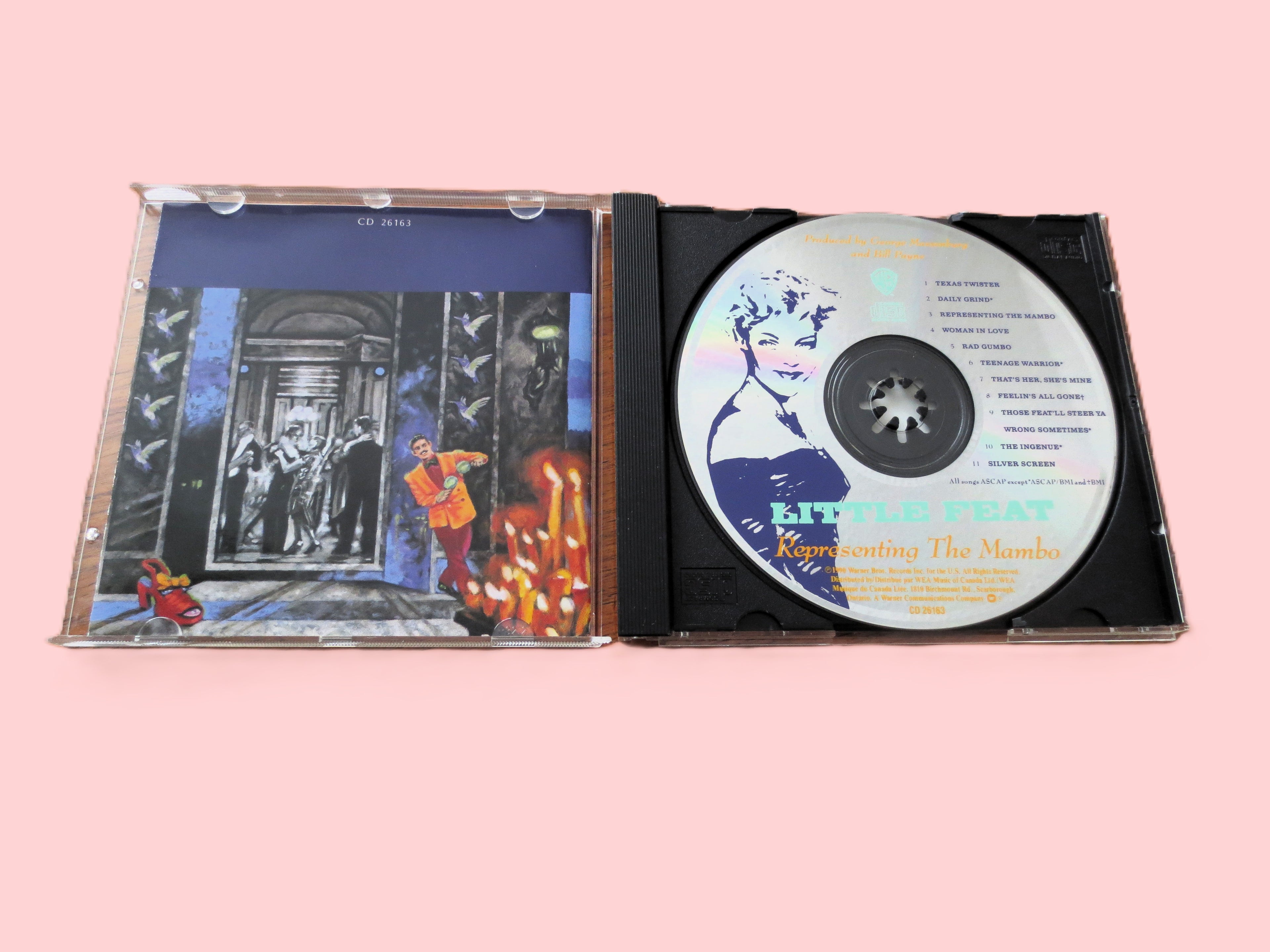 LITTLE FEAT, Representing the Mambo, 1990 Compact Disc, Vintage Cd
