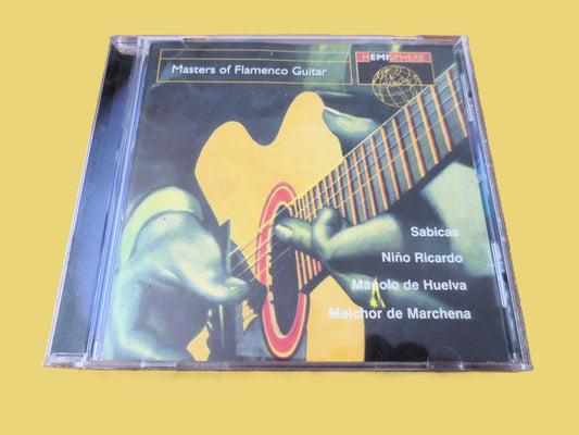 MASTERS of FLAMENCO GUITAR, Flamenco Music, 1997 Compact Disc, Vintage Cd