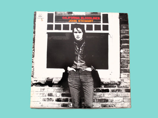 JOHN STEWART, California Bloodlines, Vintage Album, 1987 Record, Vinyl Lp