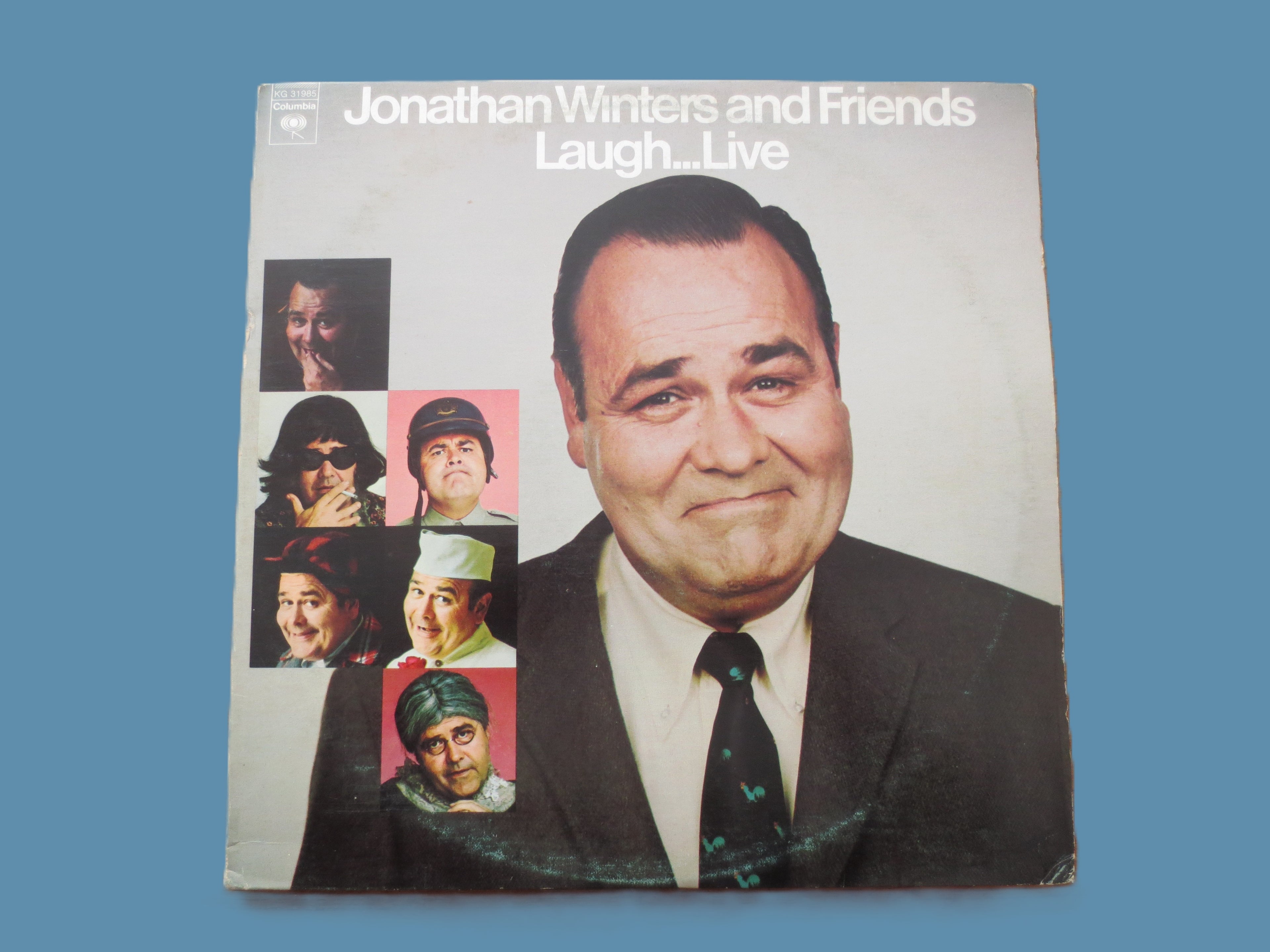 JONATHAN WINTERS, Laugh LIVE, Double Album, 1973 Record, Vinyl Lp